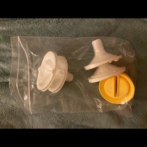 Breast shield /bottle holder set